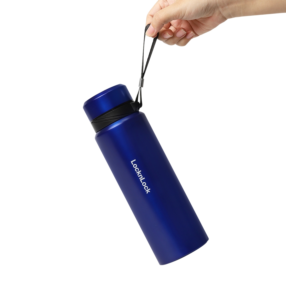 Bình Giữ Nhiệt Thép Không Gỉ có dây treo Lock&Lock Vacuum Bottle (800ml) LHC6180 | BigBuy360 - bigbuy360.vn