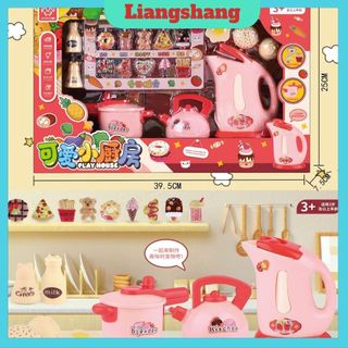 Bộ đồ chơi nấu ăn mini cho bé - Đồ chơi nhà bếp cho bé gái, đồ chơi trẻ em nấu ăn.
