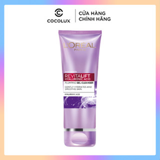 Sữa Rửa Mặt Loreal Revitalift Hyaluronic Acid Cấp Ẩm, Căng Mịn Da 100ml