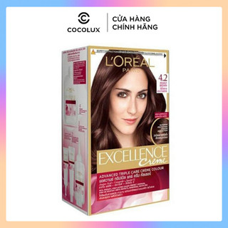 Kem nhuộm màu dưỡng tóc phủ bạc bảo vệ gấp 3 L'Oreal Paris Excellence Crème 172ml