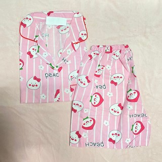 (40-55kg) Đồ bộ đùi pijama kate TNQN. drap gối codipa