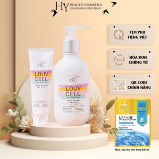 Sữa Dưỡng Thể Trắng Da Louv Cell Crystal Whitening Body Lotion 120ml và 250ml - H.Y Beauty