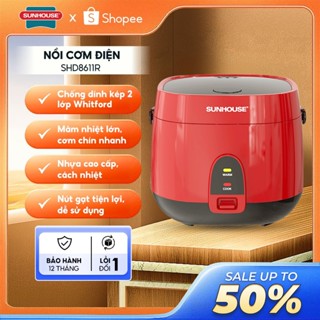 NỒI CƠM ĐIỆN 1.8L SUNHOUSE SHD8611R - BẢO HÀNG 12 THÁNG
