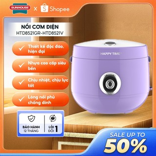 Nồi cơm điện 1.8l happy time htd8521gr-htd8521v hàng chính hãng bảo hành 12 tháng