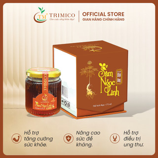 Sâm ngọc linh thái lát ngâm mật ong trimico 175ml/hộp
