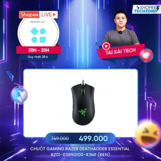 Chuột gaming Razer DeathAdder Essential - RZ01-03850100-R3M1 (Đen) - Bảo hành 24 tháng