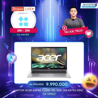 Máy tính xách tay/ laptop acer aspire 3 a315-59-381e - bảo hành 12 tháng