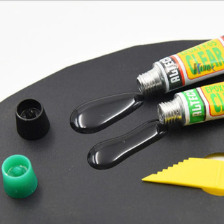 Keo ab 302 trong suốt 2 thành phần alteco f-05 clear epoxy chịu nhiệt dán nhựa, dán kim loại tuýp 6gr