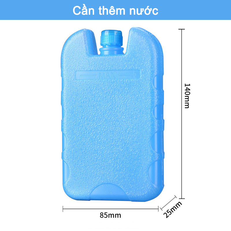 Đá khô dùng cho quạt điều hòa, Đá khô gel hộp nhựa 200ml