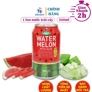 Nước water melon dưa hấu - nha đam 340ml