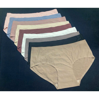 [BIGSIZE 40-100kg] Set 5 Quần lót nữ Su TRƠN lạnh Gấp Viền loại đẹp