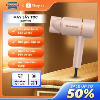 Máy sấy tóc Sunhouse SHD2313 Chính hãng, 2 chế độ, đầu sấy mỏ vịt