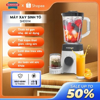Máy xay sinh tố đa năng sunhouse shd5114 - bảo hành 12 tháng
