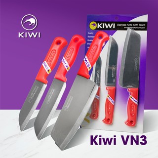 [KIWI THÁI LAN] Bộ dao Kiwi cán nhựa - VN3-SET