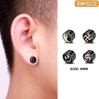 Khuyên tai nam châm BIMHOUSE, Bông tai kẹp vành không cần bấm lỗ tai nam nữ thời trang (1 chiếc)