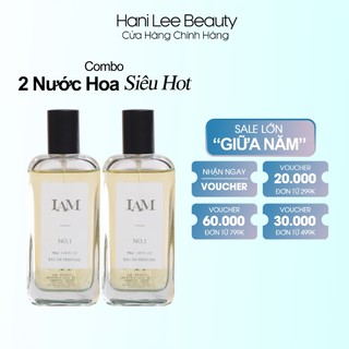 Combo 2 nước hoa hàn quốc iam by perfume holic