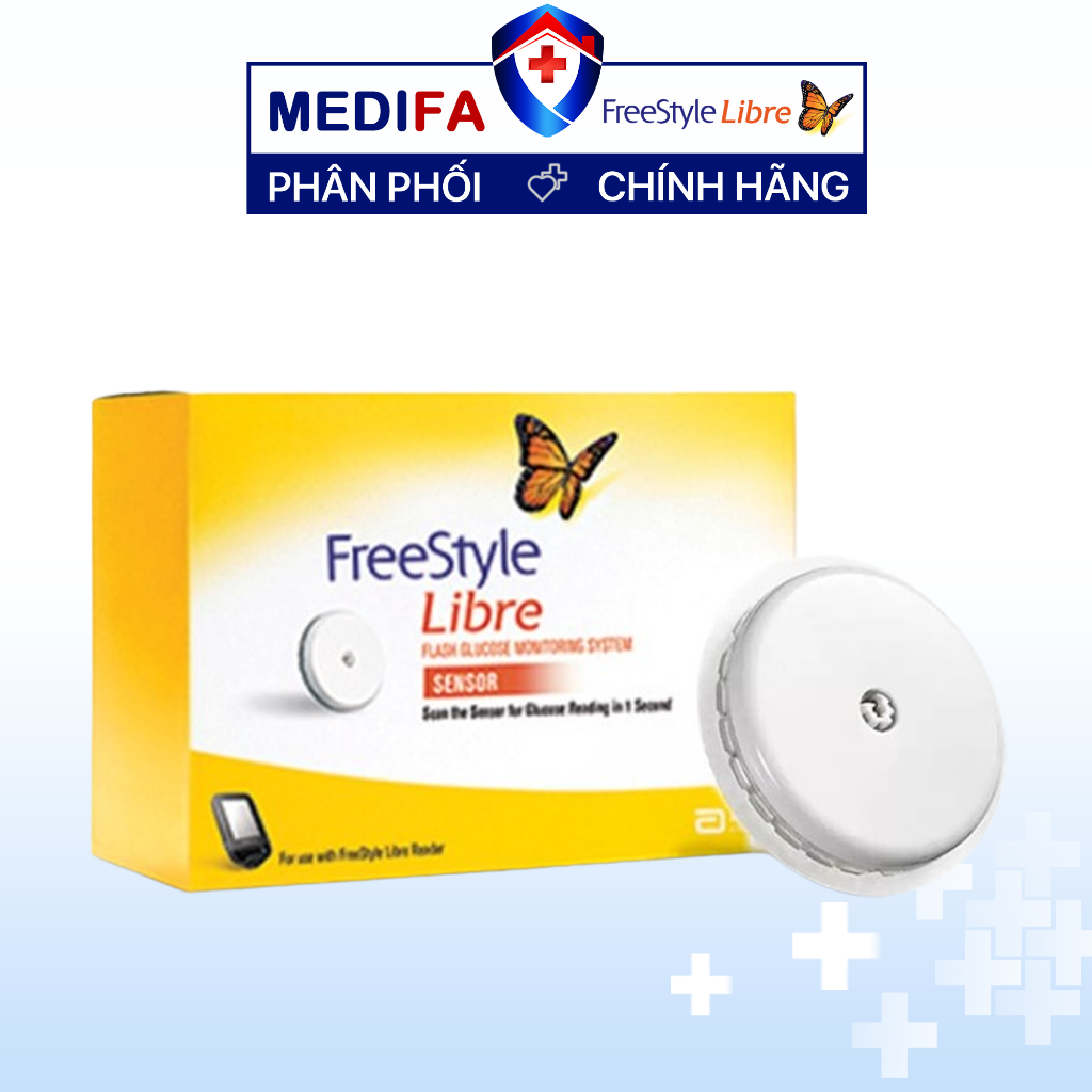  Cảm Biến Đo Đường Huyết Liên Tục FreeStyle Libre Sử Dụng Cùng Đầu Đọc Cẩm Tay 