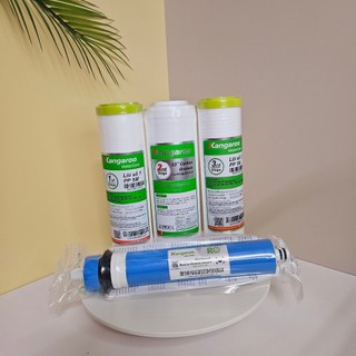 Bộ 4 lõi lọc nước kangaroo 1234 - bao gồm lõi 123 và màng ro hàn quốc - giao nhanh trong 2h