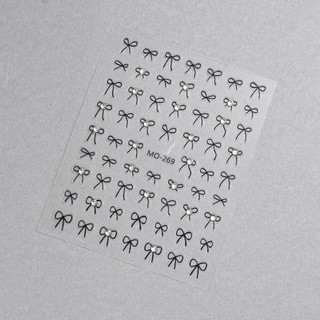 Sticker dán móng nơ hot trend ( nhiều mẫu)