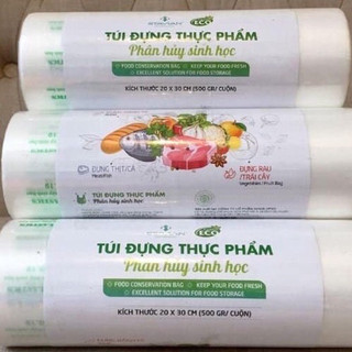 Túi đựng thực phẩm tự huỷ sinh học