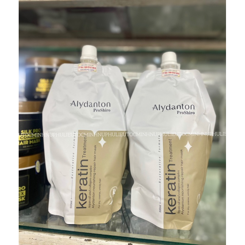[CHÍNH HÃNG] Kem hấp tóc ALYDANTON thơm nước hoa phục hồi tóc đã qua hoá chất 500ml