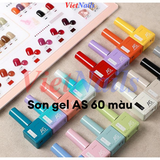 Sơn Gel As 60 Màu Cao Cấp - Sơn Gel Trắng Đen Sữa Chua Nước Gạo Đỏ Vang Xanh Lá Tím  Sơn Móng Tay