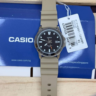 Đồng hồ nam dây da Casio MTP VD01