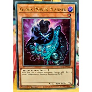 Thẻ bài genex power planner - bltr-en055 - ultra rare 1st edition