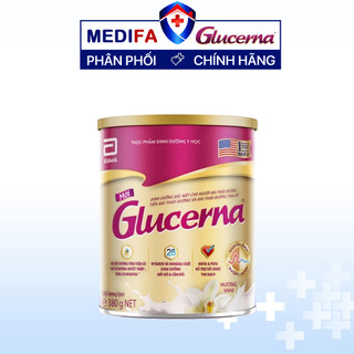Sữa bột dành cho người bị tiểu đường glucerna abbott hương vani truyền thống lon 400g/380g
