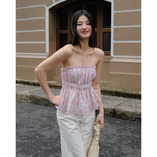 Ceci ce - Áo cúp thun xoè Cherry