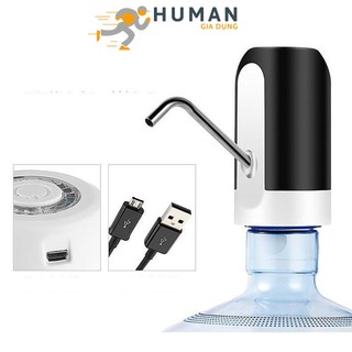 Vòi bơm hút nước rượu xăng tự động từ bình có sạc USB