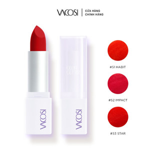 Son Thỏi Mịn Lì VACOSI GLOW GETTER MATTE LIPSTICK - VS13 Son lì Hàn Quốc