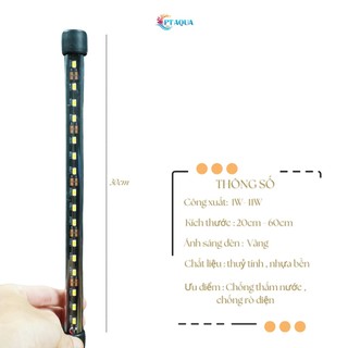 Đèn bể cá FULL VÀNG dành cho hồ cá cảnh