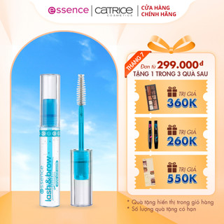 Gel dưỡng mi và lông mày Essence Lash & Brow cấp ẩm nuôi dưỡng và làm dày 9ml