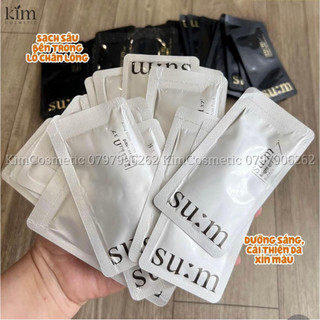 Mặt Nạ Sủi Bọt Thải Độc Da Su:m
