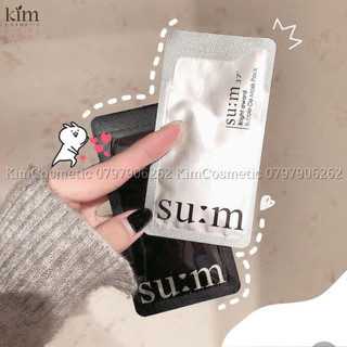 Mặt nạ sủi bọt thải độc da su:m
