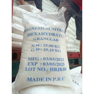 Phân bón magie nitrat bón cây trồng thuỷ canh bao 25kg