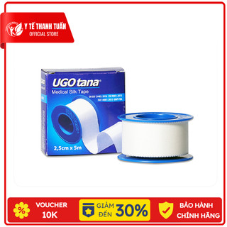Băng dính cuộn vải lụa y tế Ugotana 2,5cm x 5m