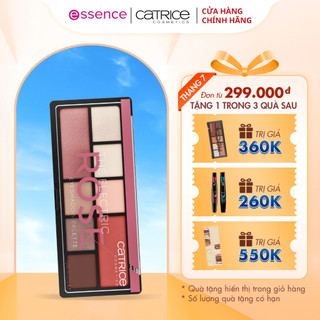 Bảng phấn mắt Catrice Rose Eyeshadow Palette 8 sắc phấn tông hồng 9g