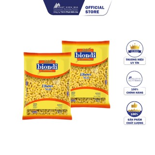 Combo 2 gói nui chữ c elbows số 35 biondi 500g