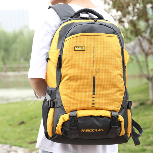 Balo Du Lịch Balo Đi Phượt Cỡ Lớn Thể Thao Năng Động Vải Poliester Siêu Bền, Chống Thấm Nước Tốt