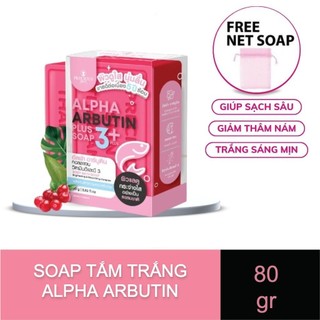 [mẫu mới] Xà Phòng Alpha Arbutin 3+ Thái Lan loại 80g