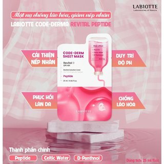 Mặt Nạ Labiotte Code Derm Sheet Mask 25ml/miếng
