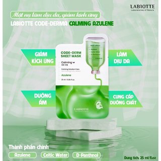 Mặt Nạ Labiotte Code Derm Sheet Mask 25ml/miếng