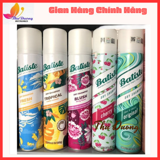 Dầu Gội Khô Batiste 200ml - Gội Khô Anh Chính Hãng 100% UK