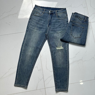 [MS 0021] Bigsize 55-85kg Quần Jean Bagg 9 Tấc Bigsize Co Giãn 4 Chiều TP Shop