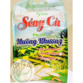 Gạo sén cù hạt dài Mường Khương Túi 5kg đặc sản vùng cao Tây Bắc