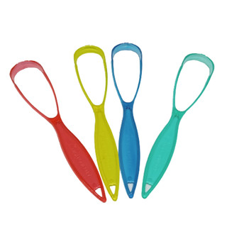 [HÀNG CÓ SẴN]Cạo lưỡi nhựa cầm tay -Dụng cụ cạo lưỡi(16x3cm)