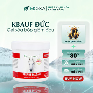 Gel Xoa Bóp Giảm Đau cơ, Đau Xương Khớp, Hỗ Trợ Xương Khớp Khỏe Mạnh KBAUF ĐỨC 250ML| Moska Shop