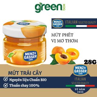 Mứt mơ Menz Gasser 28g nhập khẩu từ Ý